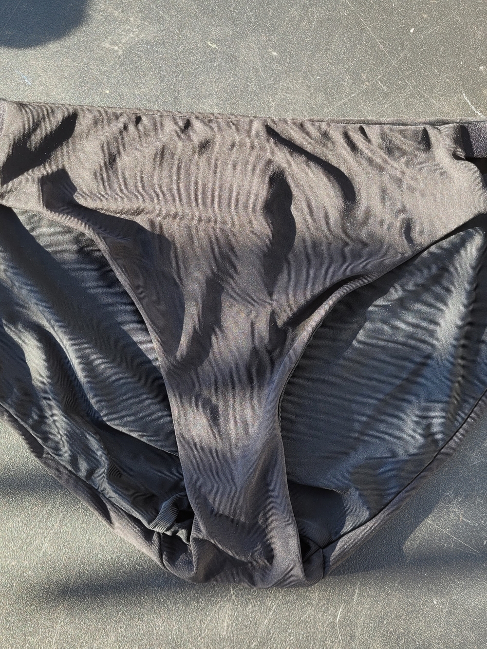 CALIA by Carrie Underwood Black Cut-Out Swim Bottoms - Size Small